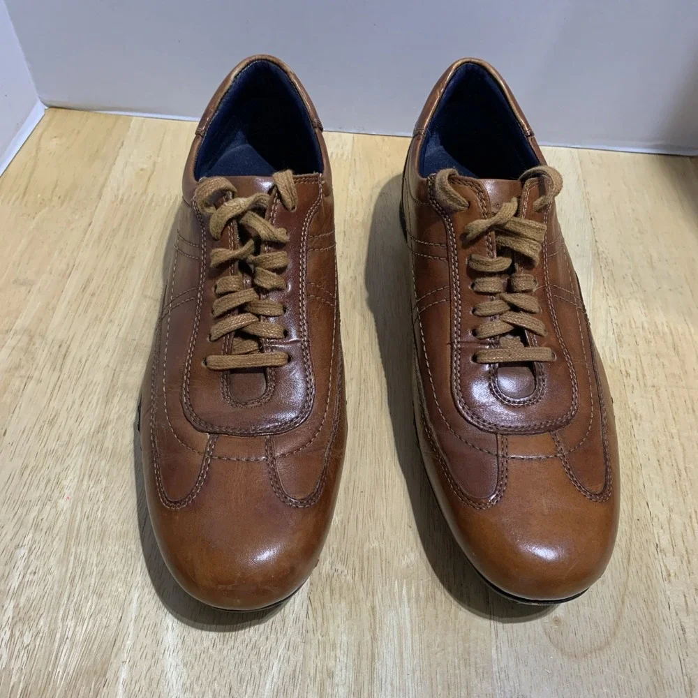 Cole Haan Zerogrand Mens‎ Size 11M Brown Wingtip Oxford Stitchlite Shoes C20702